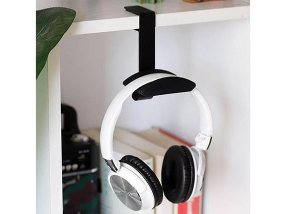Drzac za slusalice za kompjuterski sto crni Tip2