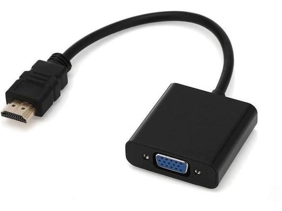 Adapter HDMI na VGA crni