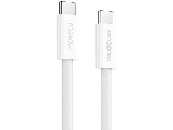 Kabel Moxom LX-CB907 Type-C na Type-C beli 1m