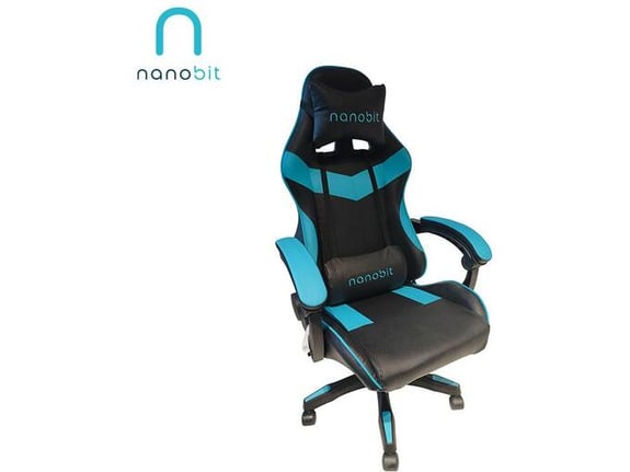 Gaming stolica Nanobit NB403 sa masazerima plava