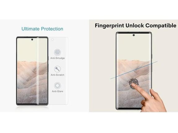 Zaštitno staklo XMART UV Glue Full Cover + lampa za Motorola Edge 50 Fusion