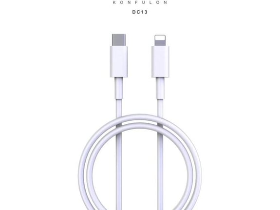 Kabel KONFULON Joko DC13 3A Type-C na iPhone Lightning beli 1m