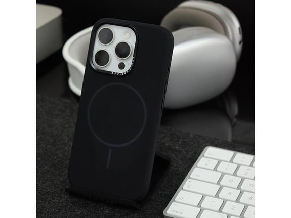 Maska za iPhone 16 Pro midnight black Mag Case Nanobit Pure
