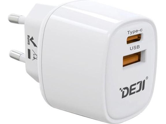 Kucni punjac DEJI A88 Fast Charger 20W beli