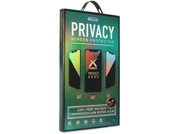 Maska za štitno staklo XMART 9D Privacy za iPhone 17 Pro