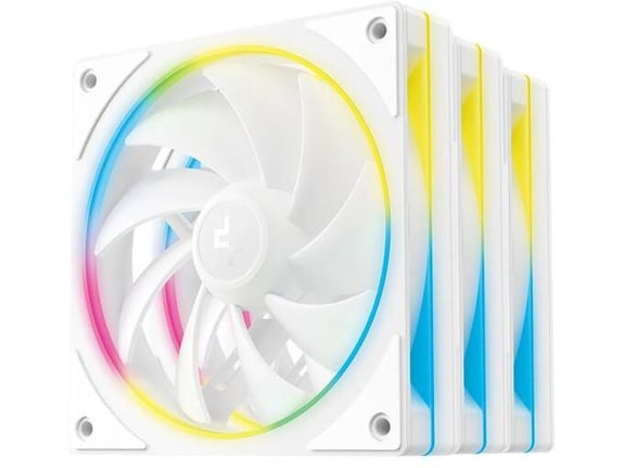 DeepCool Ventilatori za kućište FL12 SE 3in1 beli R-FL12SE-WHAPN3-G