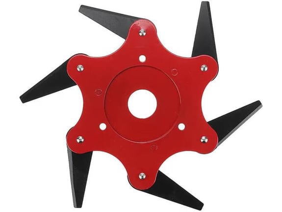 Čelični nastavak za trimer sa 6 oštrica