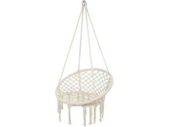 Viseća ljuljaška - gnezdo, krem