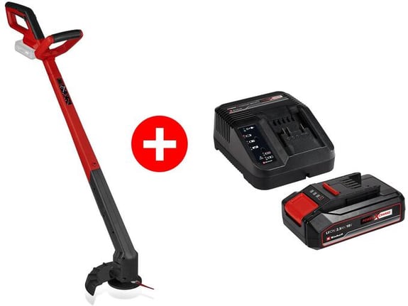 Einhell Akumulatorski trimer za travu GC-CT 18/2411 Li P-Solo + Power-X-Change 18V 2.5 Ah Starter-Kit