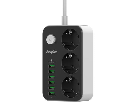 Energizer Produžni razvodnik sa 3 AC utičnice EPB2500W01EU