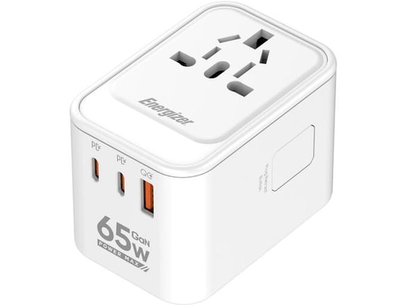 Energizer Univerzalni adapter 65W sa 2 porta USB-C/USB-A ETC650