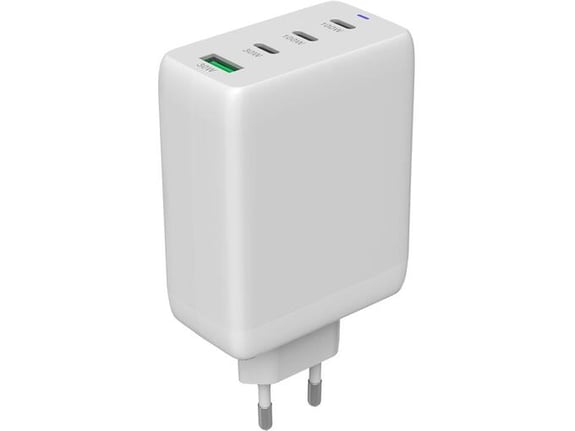Canyon Kućni punjač CU100ACC GaN 100 W 3xPD QC beli