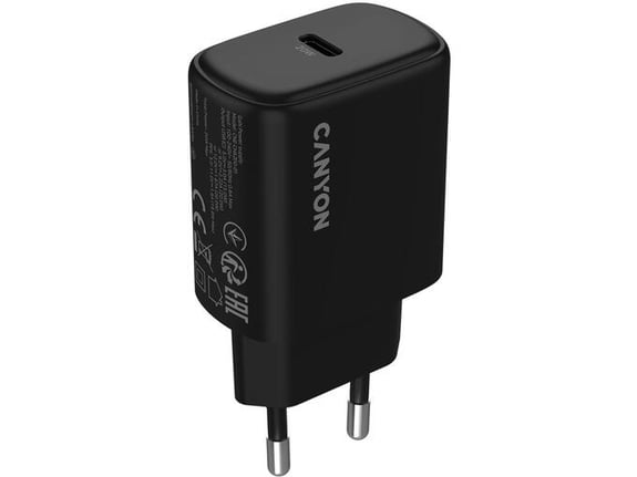 Canyon Kućni punjač OnCharge 200 20 W PD crni