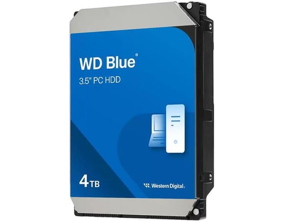 Western Digital Interni HDD Blue 4TB 3.5"