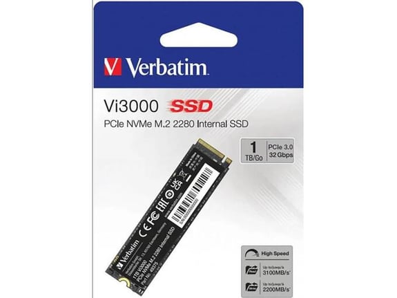 Verbatim SSD Vi3000 M.2 2280 1 TB NVMe