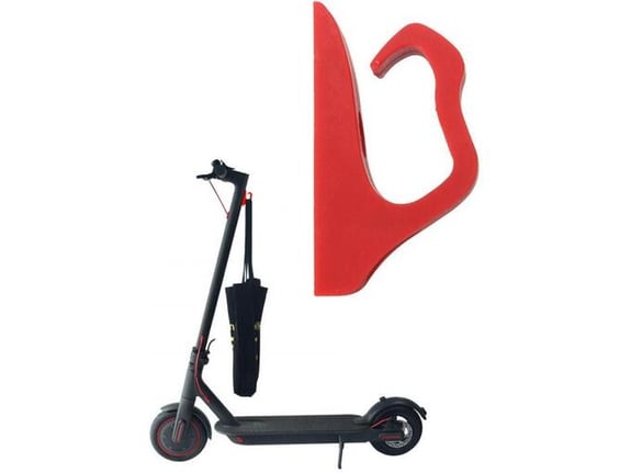Kuka za kačenje torbe za električni trotinet Xiaomi M365 1S Essential Pro1 Pro2 Mi3 Pro4 crvena