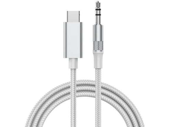 LDNIO Adapter Type-C na 3.5 mm LSY81c beli 1 m