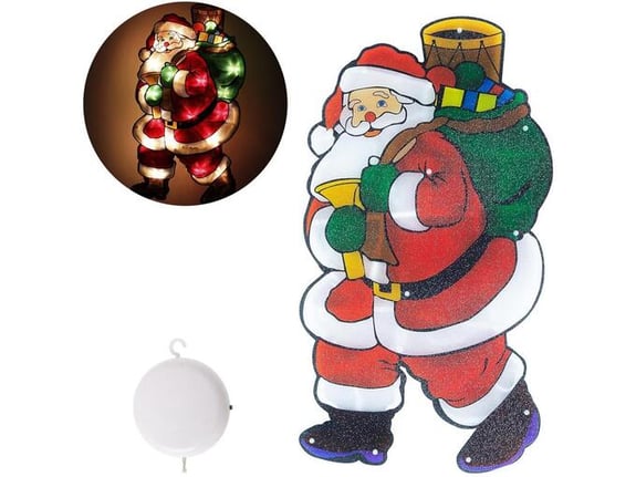 Novogodišnja rasveta Figura Novogodisnji ukras LED (23cm*13cm) Deda Mraz EL