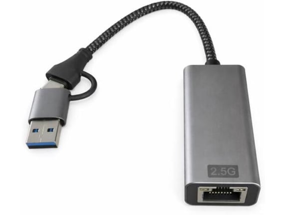USB-C Gigabit mrežni adapter 2.5G