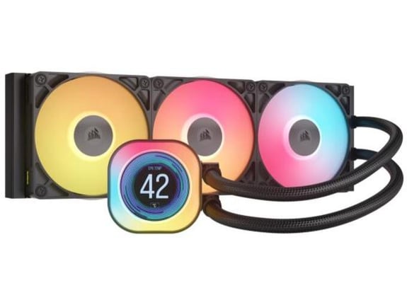 Corsair Kuler za procesor iCUE LINK TITAN 360 RX LCD Vodeno