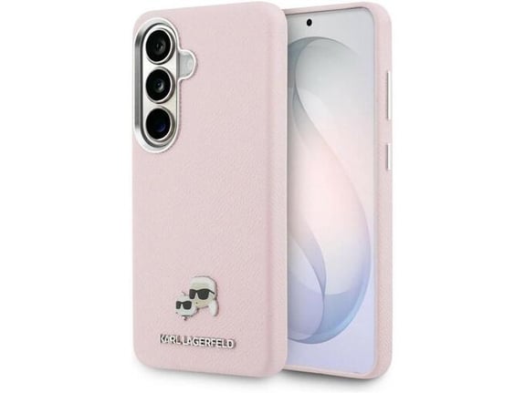 Maska za telefon Samsung S26 S941B Karl Lagerfeld Saffiano KC Metal Logo MagSafe