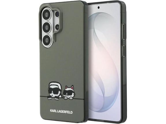 Maska za telefon Samsung S26 Ultra/S948B Karl Lagerfeld IML Peekaboo Karl&Choupette MagSafe