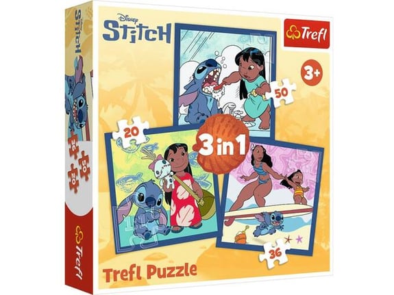 Trefl Puzzle Lilo 3u1