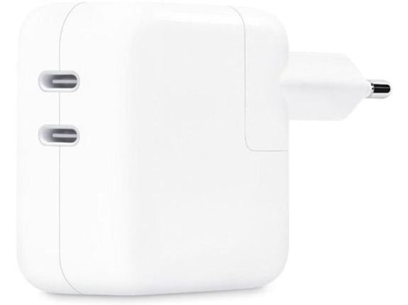 Kućni punjač PD 2 x Type-C 35W beli