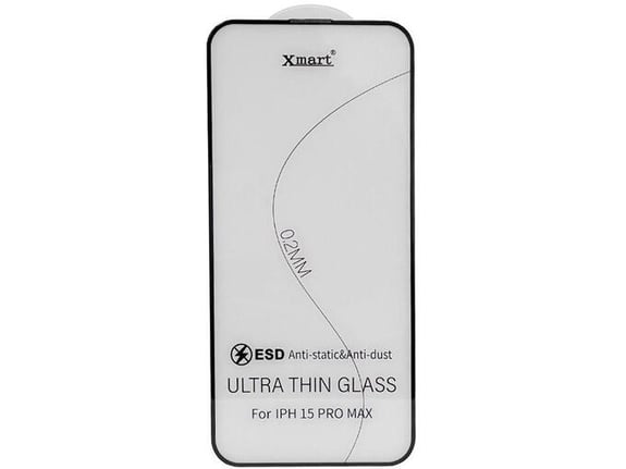 Zaštitno staklo XMART Ultra Thin 0,2mm za iPhone 15 Pro Max