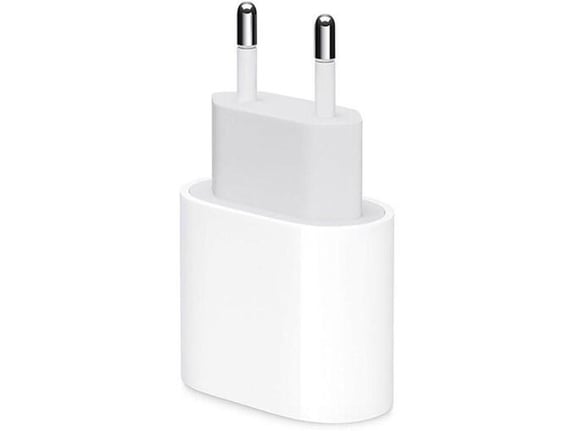 Kućni punjač PD 20W za iPhone CE beli.