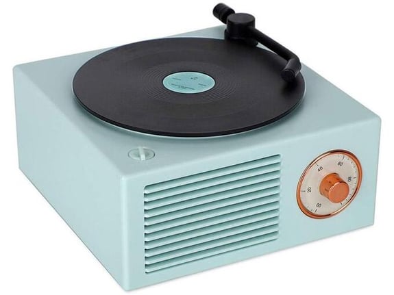 Bluetooth zvučnik Retro Vintage 3D plavi