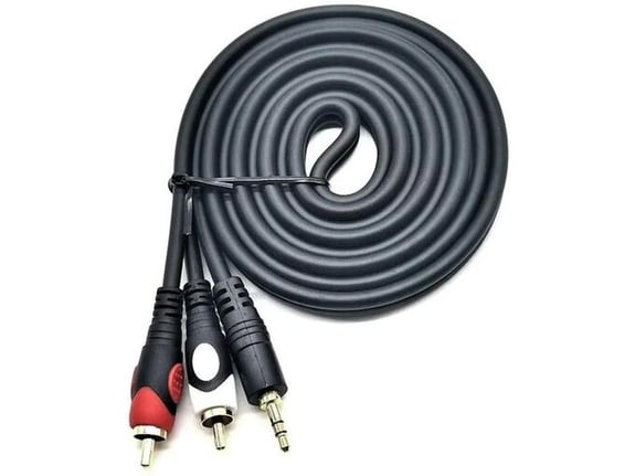 Audio kabel 2RCA na 3,5 mm JWD-AU01 1.8m