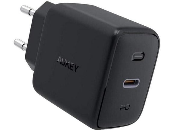 Kućni punjač Aukey PA-B2 PD 3.0 61W crni