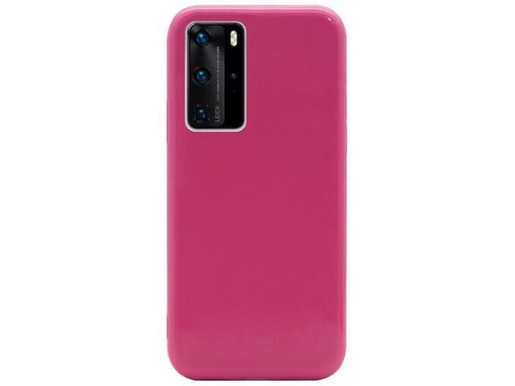 Maska Pearl za Huawei P40 Pro tamno roze