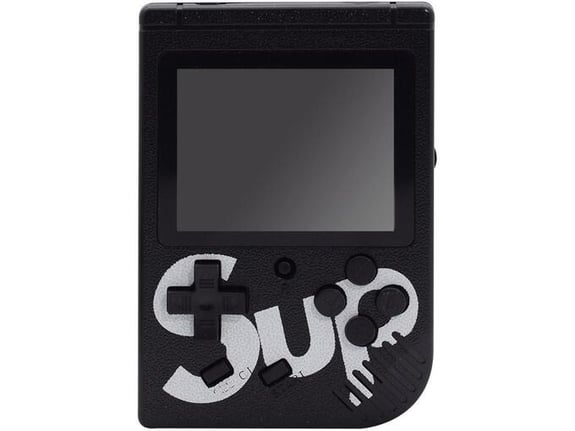 Ručna konzola retro Sup (400 igrica) crna