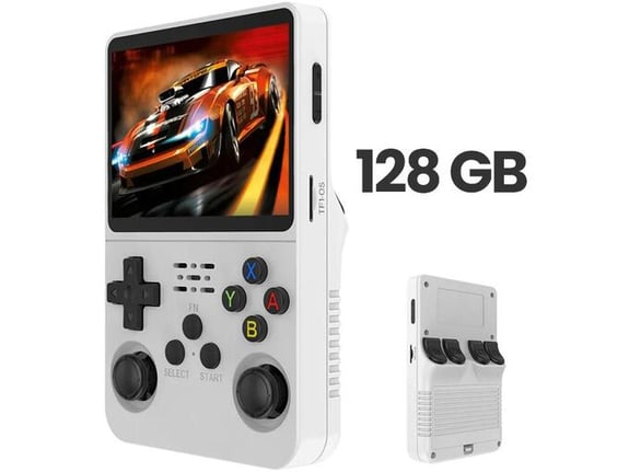 Ručna konzola GAME MASTER R36S 128GB bela