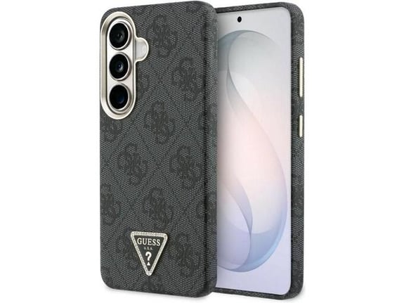 Maska Guess 4G Triangle Logo MagSafe za Samsung S26 Plus/ S946B crna
