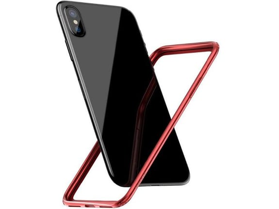 Maska Baseus Hard and Soft za iPhone X crvena.