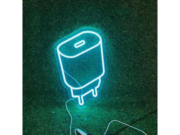 NEON svetleci reklamni znak Punjač