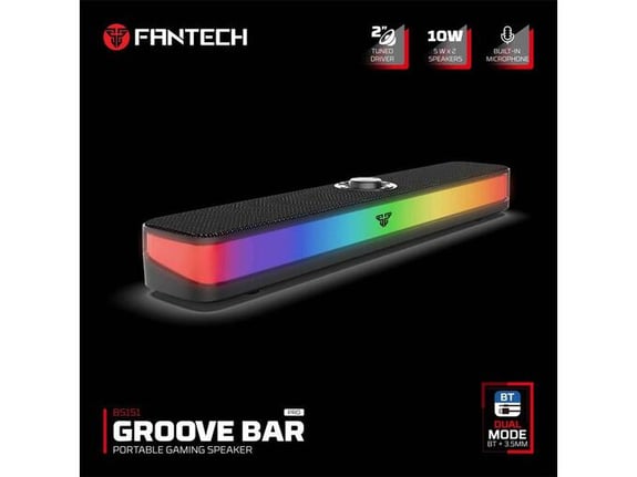 Bluetooth zvučnik Fantech BS151 GROOVE BAR PRO crni