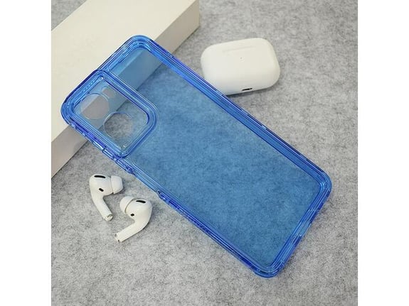 Maska Color Transparent za Motorola G06 plava
