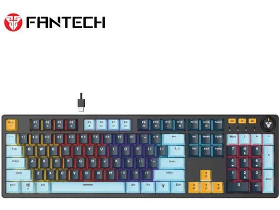 Tastatura mehanička Gaming Fantech MK893S RGB Atom 107S MIZU Blue (Red Swich)