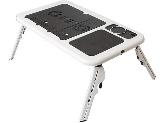 Postolje cooler za laptop E-table sto sa dva coolera LD-09 Desk (285x316x36mm)