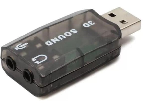 USB 2.0 zvucna karta 5.1 JWD-Sound4 crna