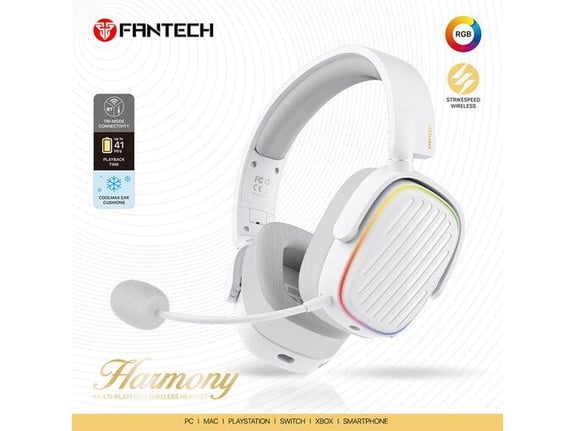 Bluetooth slušalice Fantech WHG02 Harmony bele