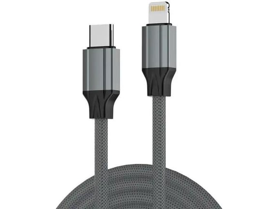 Kabel LDNIO LC441I 30w, Type-C na iPhone Lightning sivi 1m