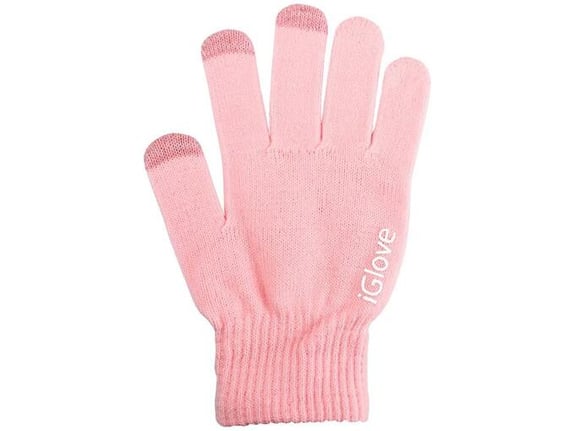 Rukavice iGlove za touch screen roze