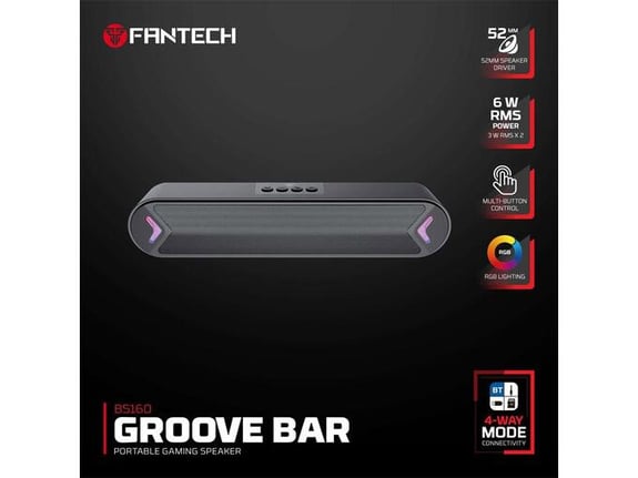 Bluetooth zvučnik Fantech BS160 Groove Bar crni