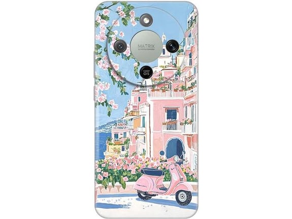 Maska za telefon Honor Magic 8 Lite Silikonska Print