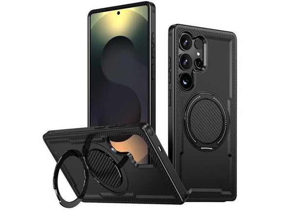Maska za telefon Samsung S26 Ultra S948B Mag Case Ring Armor